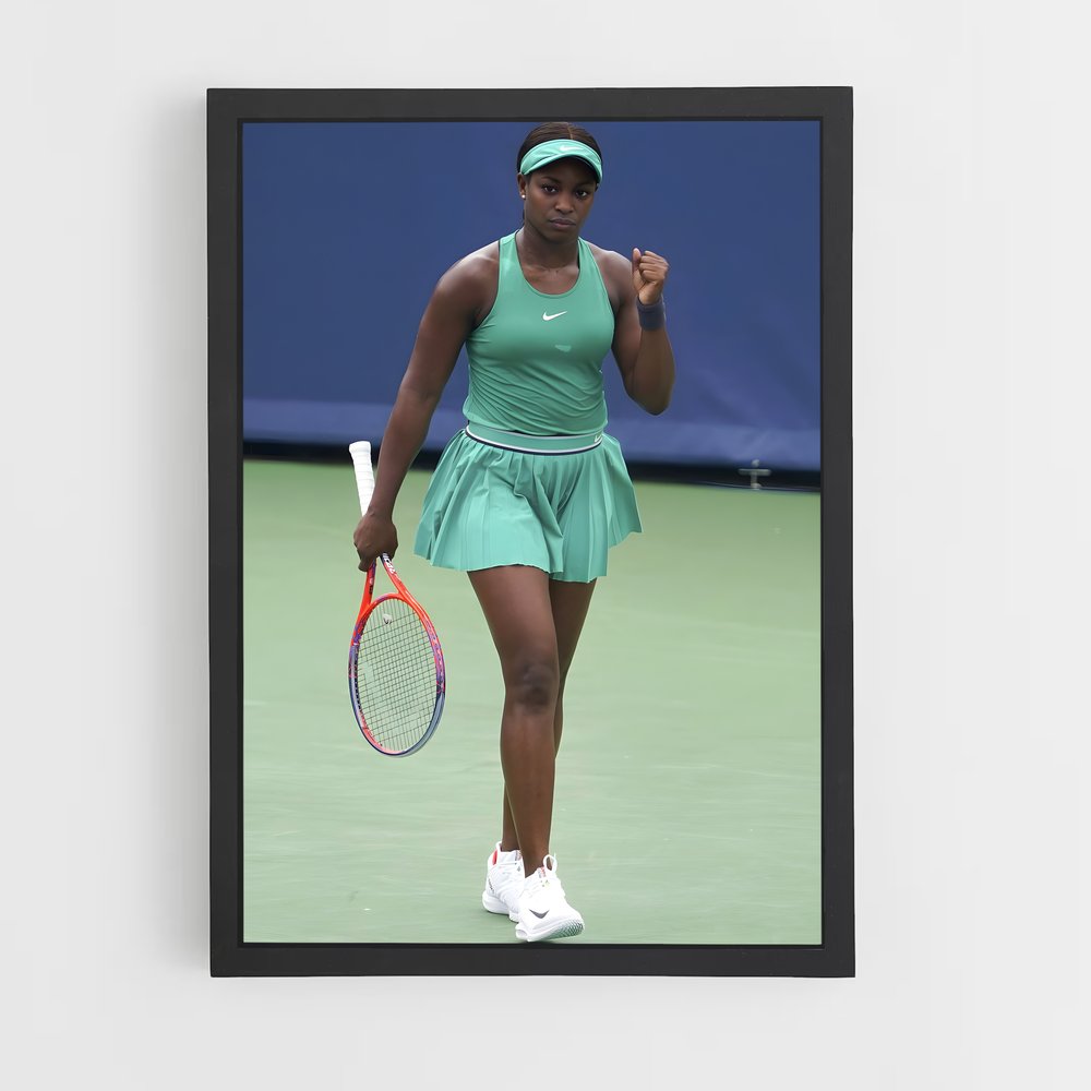 Poster Serena à Wimbledon – affiche Tennis (vue 2)